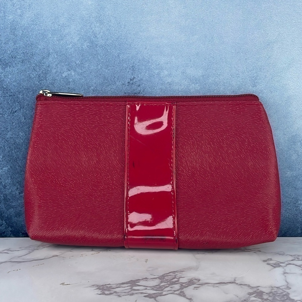 Lancôme Red Cosmetic Bag